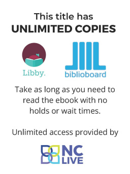Black text telling the reader to access unlimited use ebooks on Libby and Biblioboard.