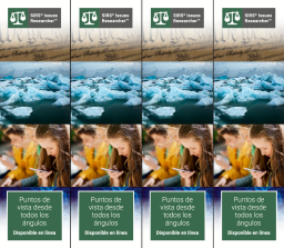 Four bookmarks showing photos of the Declaration of Independence, ice caps, and students.